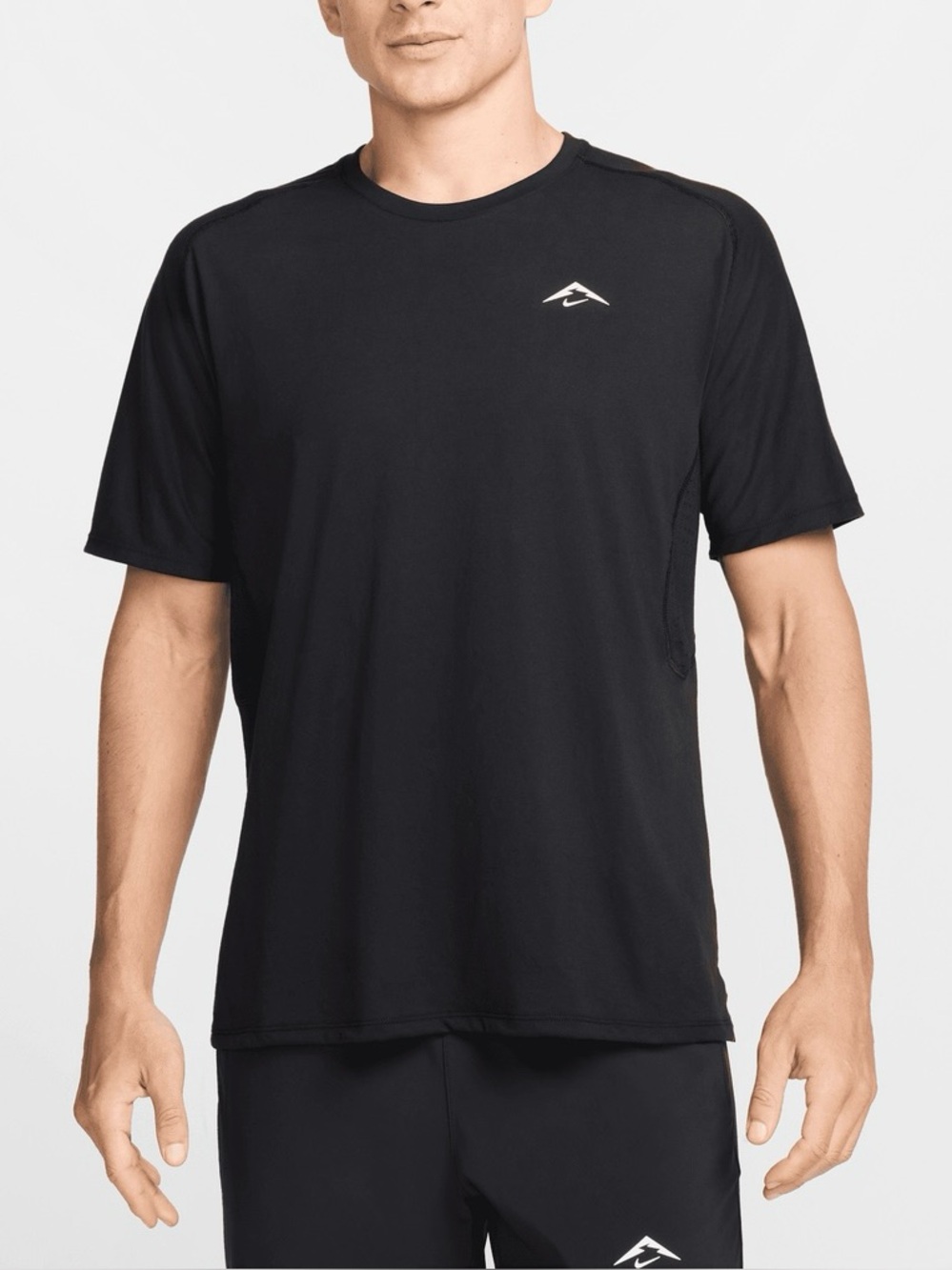 NWT Nike Solar Chase Dri-FIT ADV Running T-Shirt Black Large